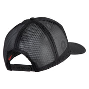 USS Nevada Submarine SSBN-733 Patched Solid Cotton Twill Mesh Prostyle Cap - Black OSFM