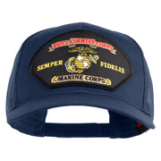 Duty Country Corps Semper Fidelis Patched Solid Cotton Twill Mesh Prostyle Cap - Navy OSFM