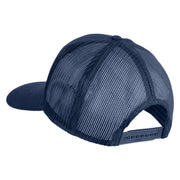 USS Nevada Submarine SSBN-733 Patched Solid Cotton Twill Mesh Prostyle Cap - Navy OSFM