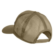 Duty Country Corps Semper Fidelis Patched Solid Cotton Twill Mesh Prostyle Cap - Khaki OSFM