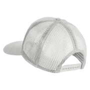 USS Nevada Submarine SSBN-733 Patched Solid Cotton Twill Mesh Prostyle Cap - White OSFM