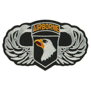 Air Borne Wing Shape Embroidered Military Patch