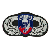 Air Borne Wing Shape Embroidered Military Patch