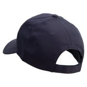 Follow Me Embroidered Low Profile Organic Cotton Cap - Navy OSFM