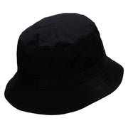 Dune Buggy Embroidered Pigment Dyed Bucket Hat - Black OSFM