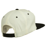 Abstract Wings Design Embroidered Snapback Cap