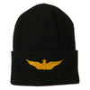 Aircraft Crewman Embroidered Long Beanie