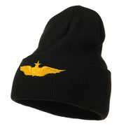 Aircraft Crewman Embroidered Long Beanie