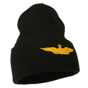 Aircraft Crewman Embroidered Long Beanie