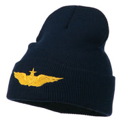 Aircraft Crewman Embroidered Long Beanie