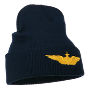 Aircraft Crewman Embroidered Long Beanie