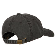 Awesome Grandpa Embroidered Washed Cotton Twill Cap