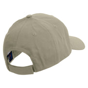 Follow Me Embroidered Low Profile Organic Cotton Cap - Olive OSFM