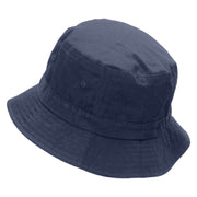 Dune Buggy Embroidered Pigment Dyed Bucket Hat - Navy OSFM