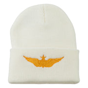 Aircraft Crewman Embroidered Long Beanie