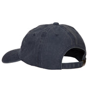 Awesome Grandpa Embroidered Washed Cotton Twill Cap