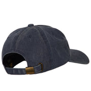 Awesome Grandpa Embroidered Washed Cotton Twill Cap