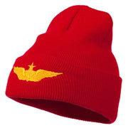 Aircraft Crewman Embroidered Long Beanie