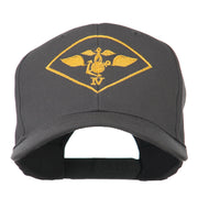 Air Wing IV Military Badge Embroidered Cap