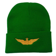 Aircraft Crewman Embroidered Long Beanie