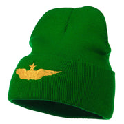 Aircraft Crewman Embroidered Long Beanie