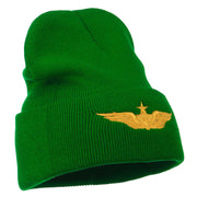 Aircraft Crewman Embroidered Long Beanie