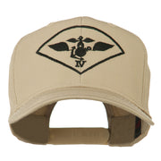 Air Wing IV Military Badge Embroidered Cap