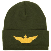 Aircraft Crewman Embroidered Long Beanie