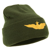 Aircraft Crewman Embroidered Long Beanie