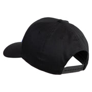 The Best Marine ISA Submarine Blue Patched Solid Cotton Twill Pro Style Cap - Black OSFM