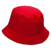 Gator Embroidered Bucket Hat - Red OSFM