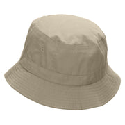 Gator Embroidered Bucket Hat - Natural OSFM