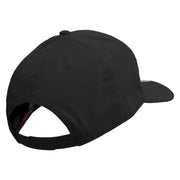 Detective Logo with Eye Embroidered Solid Cotton Twill Pro Style Cap - Black OSFM