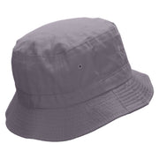 Gator Embroidered Bucket Hat - Charcoal OSFM