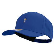 Detective Logo with Eye Embroidered Solid Cotton Twill Pro Style Cap - Royal OSFM