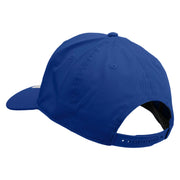 Detective Logo with Eye Embroidered Solid Cotton Twill Pro Style Cap - Royal OSFM