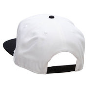 Legends Never Die Embroidered Wool Blend Pro Style 2 Tone Snapback - Black-White OSFM