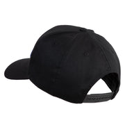 USS Long Beach 1959 1995 CGN - 9 Submarine Blue Patched Solid Cotton Twill Pro Style Cap - Black OSFM