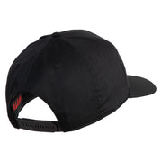 USS Long Beach 1959 1995 CGN - 9 Submarine Blue Patched Solid Cotton Twill Pro Style Cap - Black OSFM