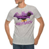 Halloween Bat Graphic Design Ring Spun Combed Cotton Short Sleeve Deluxe Jersey T-Shirt