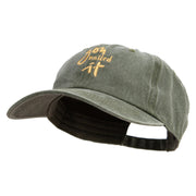 You Nailed It Embroidered Cotton Twill Premium Pigment Dyed Cap - Olive OSFM