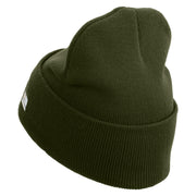 Army Veteran Letters Embroidered 12 Inch Long Knitted Beanie