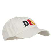 Germany DEU Flag Embroidered Low Profile Cap