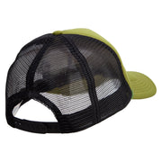 No.1 Grandpa Embroidered Summer Foam Mesh Trucker Cap - Cactus-Black OSFM