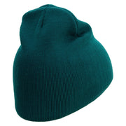 Stocks Embroidered 8 Inch Short Beanie - Dk-Green OSFM