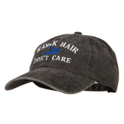 Kayak Hair Don't Care Embroidered Washed Cotton Twill Cap