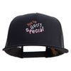 You're Berry Special Embroidered 5 Panel Mesh Trucker Snapback Cap - Black OSFM