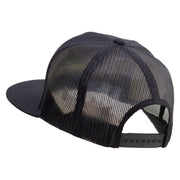 You're Berry Special Embroidered 5 Panel Mesh Trucker Snapback Cap - Black OSFM