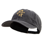 You Nailed It Embroidered Cotton Twill Premium Pigment Dyed Cap - Black OSFM