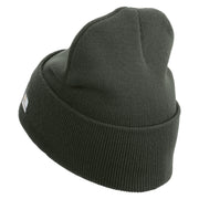 Army Veteran Letters Embroidered 12 Inch Long Knitted Beanie